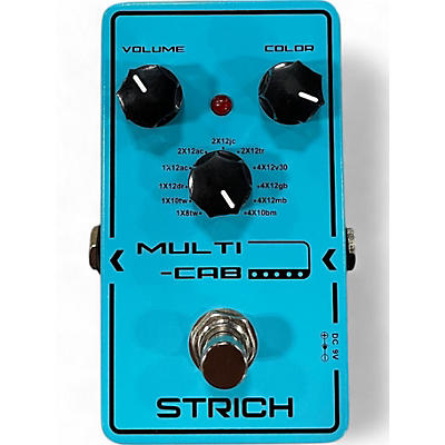 Strich Used Strich Multi Cab Guitar Preamp