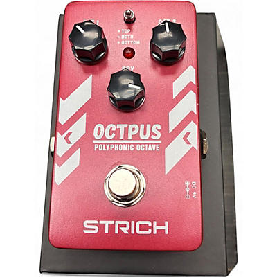 Used Strich Octpus Polyphonic octive Effect Pedal