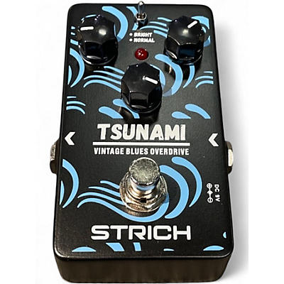 Used Strich Tsunami Vintage Blues Overdrive Effect Pedal