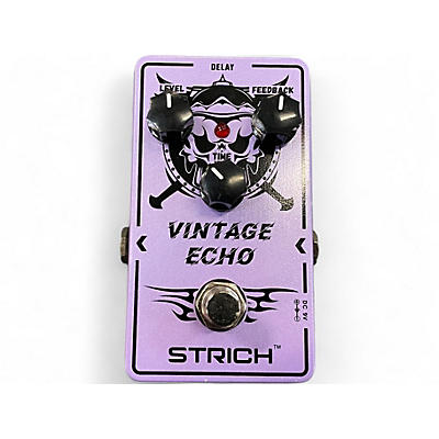 Used Strich Vintage Echo Effect Pedal