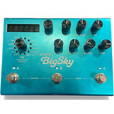 Used Strymon BigSky Reverberator Multi-Reverb Effect Pedal