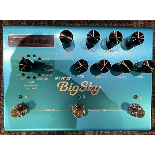 Strymon Used Strymon Bigsky Reverb Effect Pedal