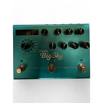 Strymon Used Strymon Bigsky Reverb Effect Pedal