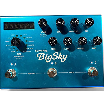 Strymon Used Strymon Bigsky Reverb Effect Pedal