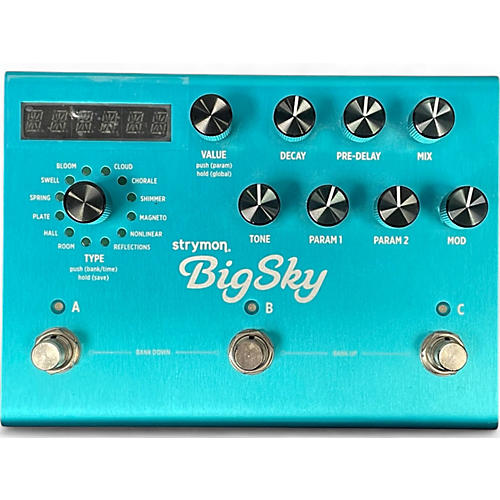 Strymon Used Strymon Bigsky Reverb Effect Pedal