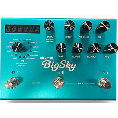 Used Strymon Bigsky Reverb Effect Pedal