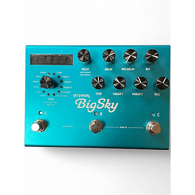 Used Strymon Bigsky Reverb Effect Pedal