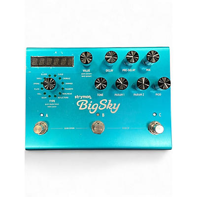 Used Strymon Bigsky Reverb Effect Pedal