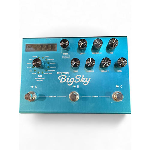 Used Strymon Bigsky Reverb Effect Pedal