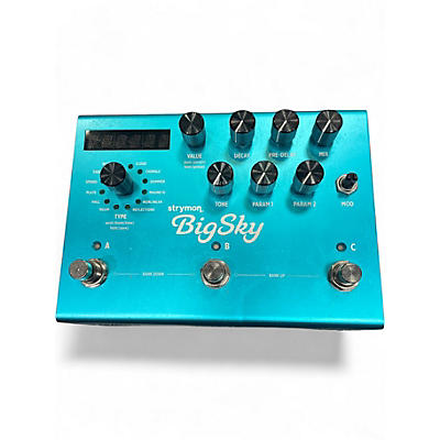 Used Strymon Bigsky Reverb Effect Pedal
