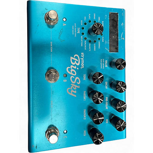 Used Strymon Bigsky Reverb Effect Pedal