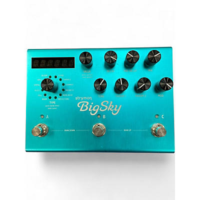 Used Strymon Bigsky Reverb Effect Pedal