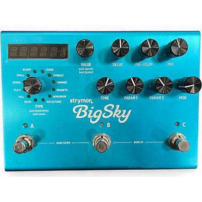 Used Strymon Bigsky Reverb Effect Pedal