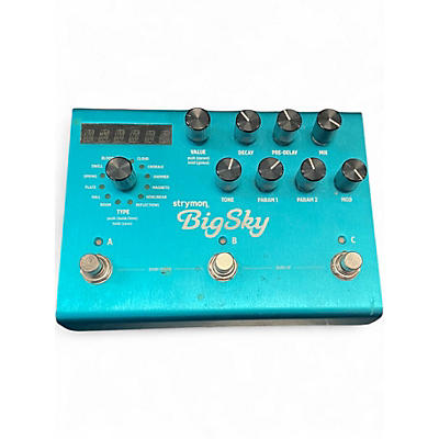 Used Strymon Bigsky Reverb Effect Pedal