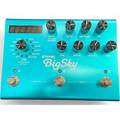 Used Strymon Bigsky Reverb Effect Pedal