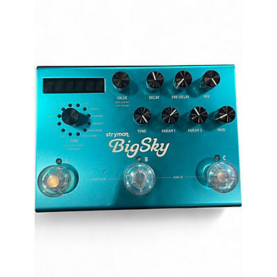 Used Strymon Bigsky Reverb Effect Pedal