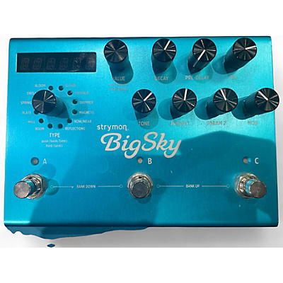 Used Strymon Bigsky Reverb Effect Pedal