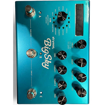 Used Strymon Bigsky Reverb Effect Pedal