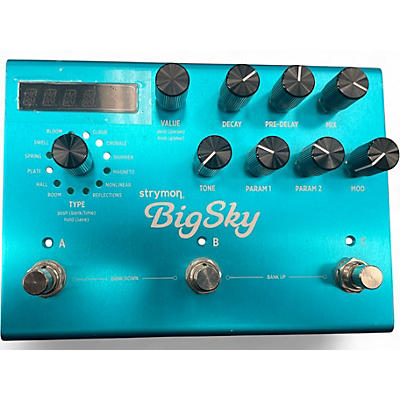 Used Strymon Bigsky Reverb Effect Pedal