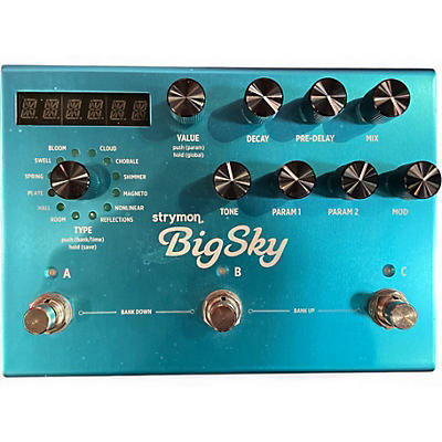 Used Strymon Bigsky Reverb Effect Pedal