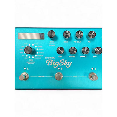 Used Strymon Bigsky Reverb Effect Pedal