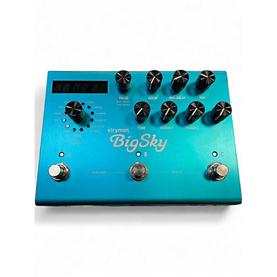 Used Strymon Bigsky Reverb Effect Pedal