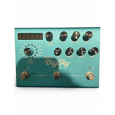 Used Strymon Bigsky Reverb Effect Pedal