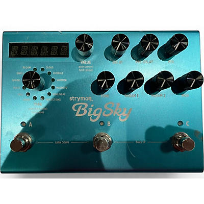 Used Strymon Bigsky Reverb Effect Pedal