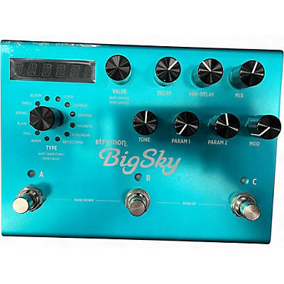 Used Strymon Bigsky Reverb Effect Pedal