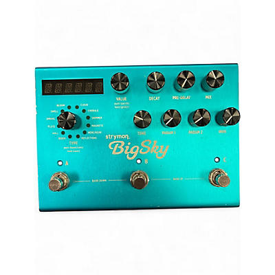 Used Strymon Bigsky Reverb Effect Pedal
