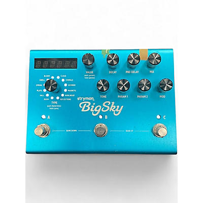 Used Strymon Bigsky Reverb Effect Pedal