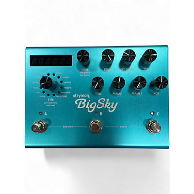 Used Strymon Bigsky Reverb Effect Pedal