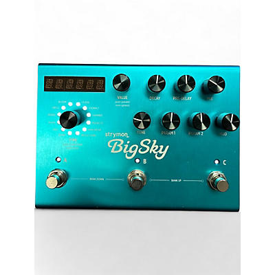 Used Strymon Bigsky Reverb Effect Pedal