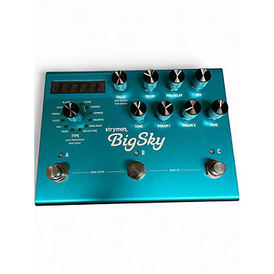 Used Strymon Bigsky Reverb Effect Pedal
