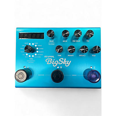 Used Strymon Bigsky Reverb Effect Pedal
