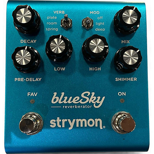 Strymon Used Strymon Bluesky Reverb Effect Pedal