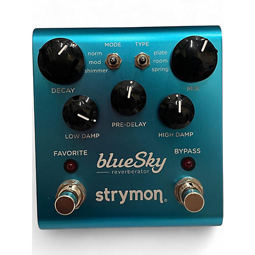 Strymon Used Strymon Bluesky Reverb Effect Pedal