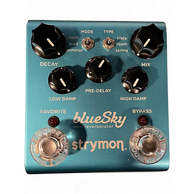 Strymon Used Strymon Bluesky Reverb Effect Pedal