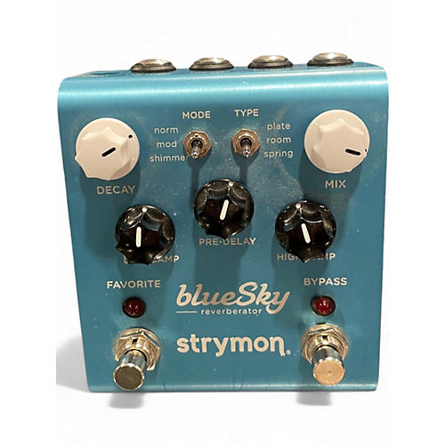 Used Strymon Bluesky Reverb Effect Pedal