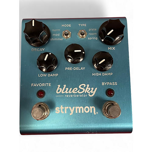 Used Strymon Bluesky Reverb Effect Pedal