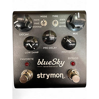 Used Strymon Bluesky Reverb Effect Pedal