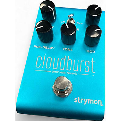 Used Strymon CLOUDBURST AMBIENT REVERB Effect Pedal