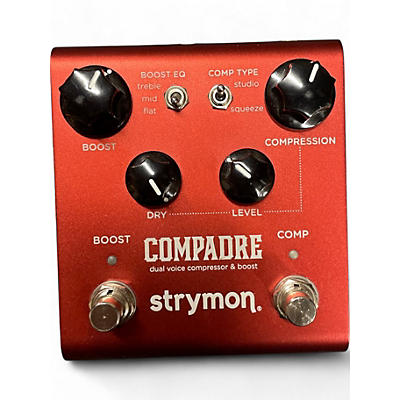 Used Strymon COMPADRE DUEL VOICE COMPRESSOR & BOOST Effect Pedal