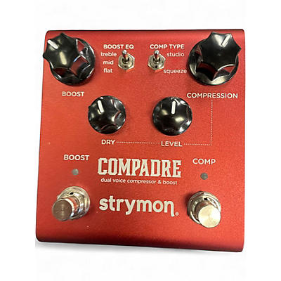 Used Strymon Compadre Dual Voice Compressor and Boost Effect Pedal