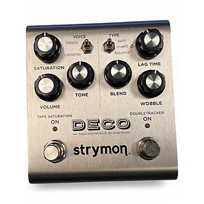 Used Strymon Deco Tape Saturation and Doubletracker Delay Effect Pedal