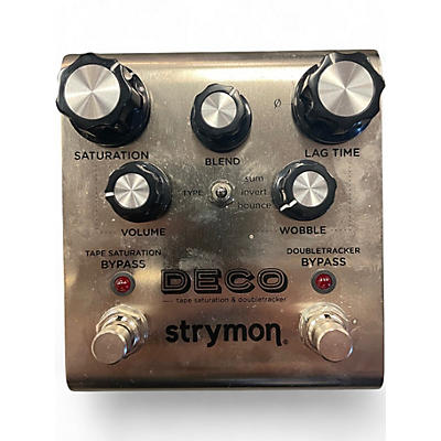 Used Strymon Deco Tape Saturation and Doubletracker Delay Effect Pedal