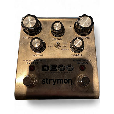 Used Strymon Deco Tape Saturation and Doubletracker Delay Effect Pedal