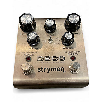 Used Strymon Deco Tape Saturation and Doubletracker Delay Effect Pedal