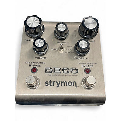 Used Strymon Deco Tape Saturation and Doubletracker Delay Effect Pedal
