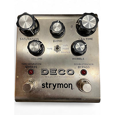 Used Strymon Deco Tape Saturation and Doubletracker Delay Effect Pedal